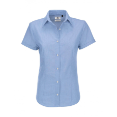 B and C Női rövid ujjú blúz B and C Oxford SSL/women Shirt 2XL, Oxford kék