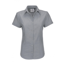 B and C Női rövid ujjú blúz B and C Oxford SSL/women Shirt 4XL, Silver Moon blúz