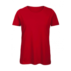 B and C Női rövid ujjú organikus póló B and C Organic Inspire T /women T-Shirt 2XL, Piros