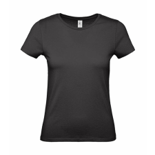 B and C Női rövid ujjú póló B&amp;C #E150 /women T-Shirt -L, Fekete női póló