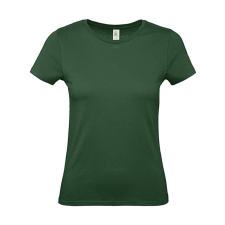 B and C Női rövid ujjú póló B&amp;C #E150 /women T-Shirt -M, Sötétzöld női póló