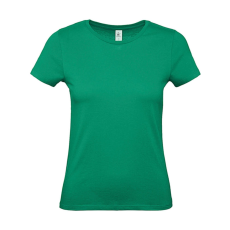 B and C Női rövid ujjú póló B&C #E150 /women T-Shirt -S, Kelly zöld