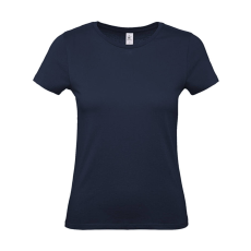 B and C Női rövid ujjú póló B&C #E150 /women T-Shirt -S, Sötétkék (navy)