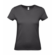 B and C Női rövid ujjú póló B&amp;C #E150 /women T-Shirt -S, Teljesen fekete női póló