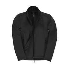 B and C Női Softshell Hosszú ujjú B&amp;C Softshell Jacket ID.701/women - XL, Fekete/fekete női dzseki, kabát
