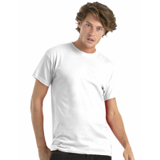 B and C SIMA ÜRES FÉRFI PÓLÓ FEHÉR (5DB) - XL férfi póló