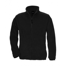 B and C Uniszex hosszú ujjú kabát B and C Icewalker+ Outdoor Full Zip Fleece 3XL, Fekete női dzseki, kabát