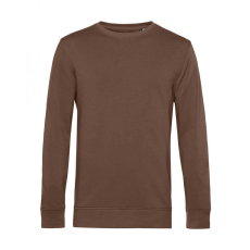 B and C Uniszex hosszú ujjú organikus pulóver B and C Organic Crew Neck French Terry XL, Mocha