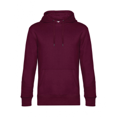 B and C Uniszex kapucnis hosszú ujjú pulóver B and C KING Hooded L, Sötét Cherry