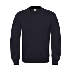B and C Uniszex pulóver B&C Crew Neck Sweatshirt - WUI20 - S, Fekete