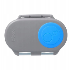 b.box Kis uzsonnásdoboz szürke/kék (9353965006848) uzsonnás doboz