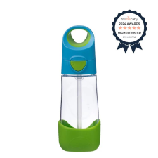 b.box kulacs szívószállal 450ml kék-zöld (9353965004400) (9353965004400) papírárú, csomagoló és tárolóeszköz