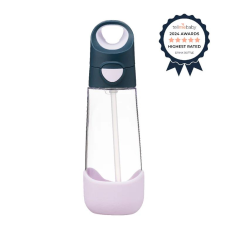 b.box kulacs szívószállal 600ml sötétkék-rózsaszín (9353965002253 (9353965002253) papírárú, csomagoló és tárolóeszköz