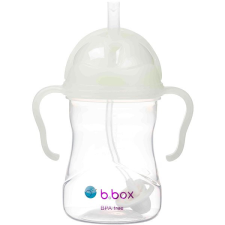 b.box Pohár szívószállal - glow in the dark 240 ml babaétkészlet