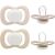 b.box Szilikon cumik 0-6m, 2 darab, Glow blush/latte