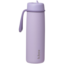 b.box Termosz + szívószál - 690 ml, lilac love babaétkészlet