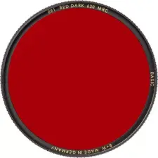  B+W 091 sötétvörös szűrő 630nm MRC Basic, 72 mm objektív szűrő