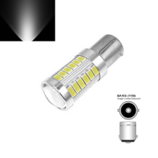 BA15S led CANBUS fehér 33smd DC12V autó tuning