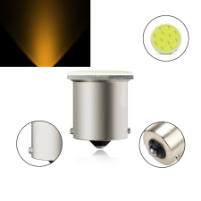 BA15S led COB sárga DC12V autó tuning