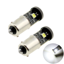 BA9S led 3 smd fehér DC12V autó tuning