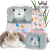BAAGL ergonomikus iskolatáska SZETT - Bunny