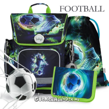 BAAGL focis iskolatáska Fidlock csatos SZETT - Football iskolatáska