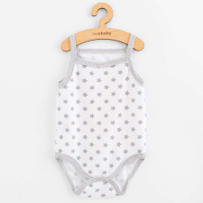 Baba body ujj nélküli New Baby Classic II szürke csillagokat lány kombidressz, body