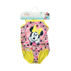  Baba egyrészes fürdőruha kislányoknak - Minnie egér - csillagos - sárga - 86