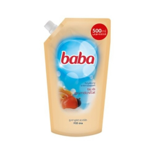 Baba Folyékony szappan utántöltő BABA tej és gyümölcsillat 500 ml tisztító- és takarítószer, higiénia