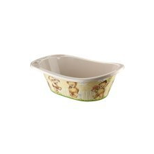 Baba fürdőkád 44L – 50x80x24 cm, többféle mintával Barna babafürdőkád