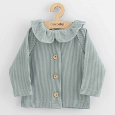 Baba kabátka gombokkal New Baby Luxury clothing Laura szürke gyerek pulóver, kardigán