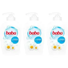 Baba kamillás folyékony szappan 3x250 ml tisztító- és takarítószer, higiénia