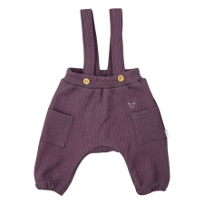 Baba kantáros nadrág Koala Pure purple 62 (3-6 h) gyerek nadrág