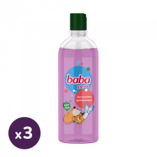 Baba könnymentes gyereksampon eper illattal 3x400 ml babafürdető, babasampon