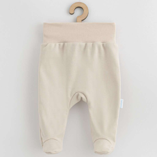  Baba lábfejes nadrág New Baby Casually dressed bézs, vel. 56 (0-3 h)