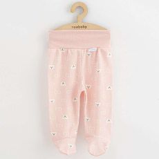  Baba lábfejes nadrág New Baby Classic II maci fehér, vel. 74 (6-9 h)