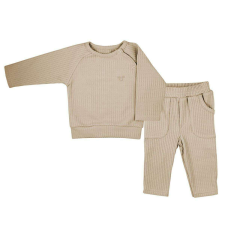 Baba melegítő nadrág és póló Koala Bello beige 80 (9-12 h) gyerek ruha szett