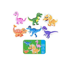  Baba oktató puzzle  - Dínók puzzle, kirakós