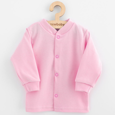  Baba pamut kabátka New Baby Happy Elephante pink, vel. 56 (0-3 h)