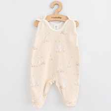 Baba pamut rugdalózó New Baby Libák, vel. 80 (9-12 h) rugdalózó