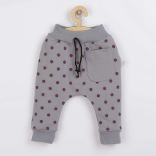 Baba szabadidő nadrág Koala Dots szürke, vel. 74 (6-9 h) gyerek ruha szett