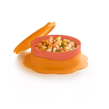 Baba tányér/Bébitányér szilikon talppal (500 ml), Narancssárga - Tupperware babaétkészlet