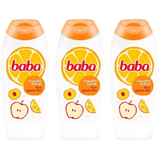 Baba tej és gyümölcsös tusfürdő 3x400 ml tusfürdők