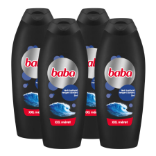 Baba tengeri ásvány férfi tusfürdő, 4x750 ml tusfürdők