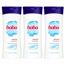 Baba Testápoló Intenzív 3x400ml + Ajándék Gumikacsa kozmetikai ajándékcsomag