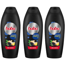 Baba Triopack 2in1 férfi tusfürdő vadszeder és gyömbér illattal 750 ml tusfürdők