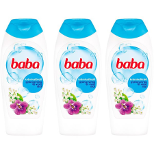 Baba Triopack krémtusfürdő gyöngyvirág és viola illatával 400 ml tusfürdők