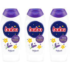 Baba Triopack tusfürdő levendula és vanília illatával 400 ml tusfürdők