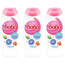 Baba Triopack tusfürdő málna és rózsafa illattal 400 ml tusfürdők