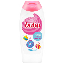 Baba tusfürdő 400 ml Habcsók málna és rózsafa illattal tusfürdők